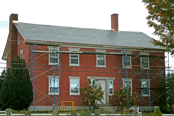 Slate Roof Install